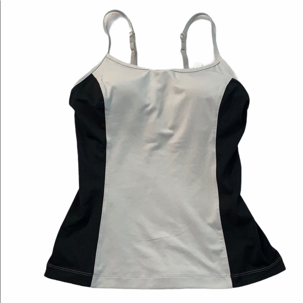 Under Armour Compression two in one Sports bra Tank SMALL NWT